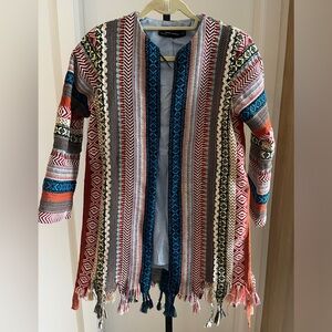 Zara cotton ribbon jacket